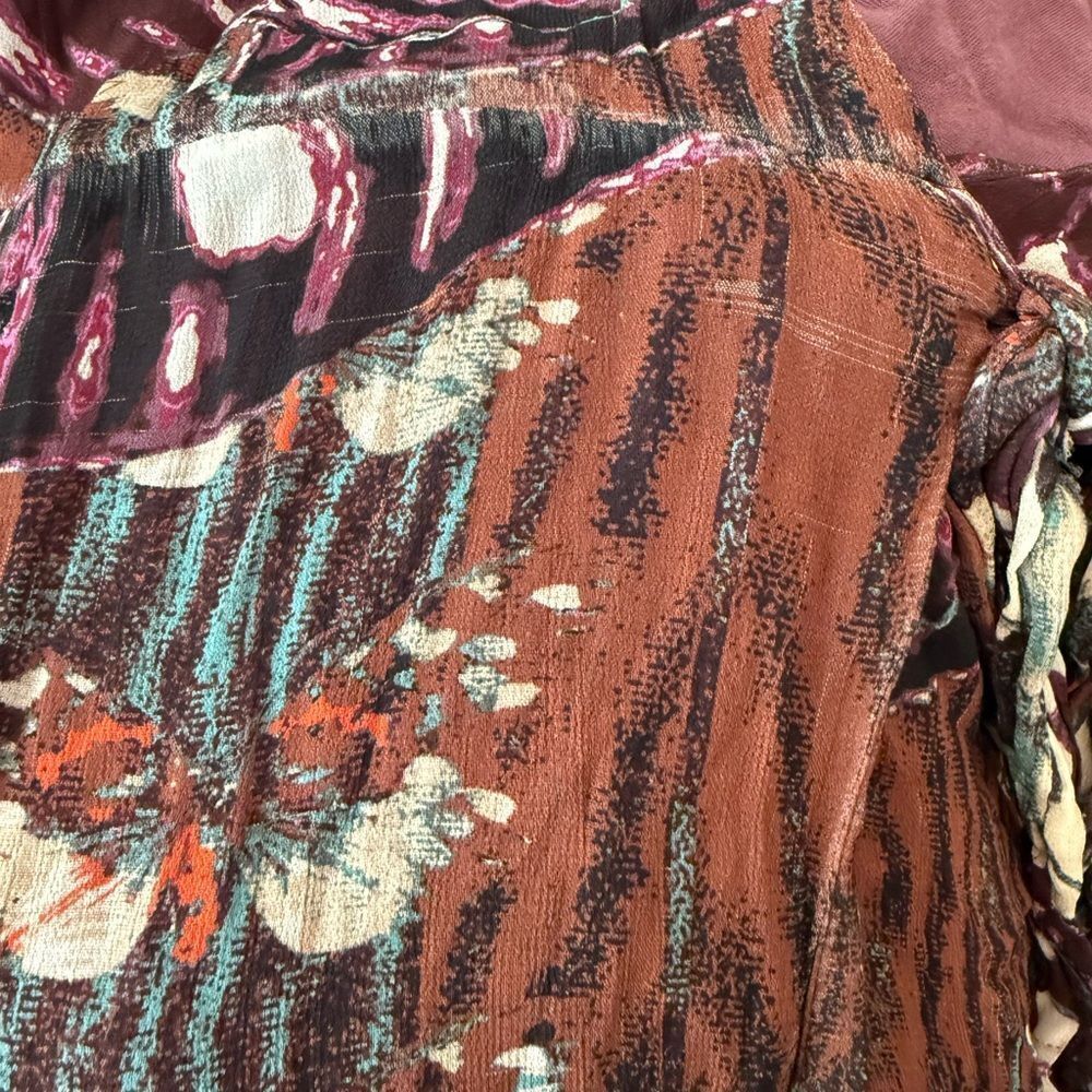 Anthropologie Long-Sleeve Wrap Midi Dress
⭐️⭐️please read info below-H6 - Picture 10 of 12